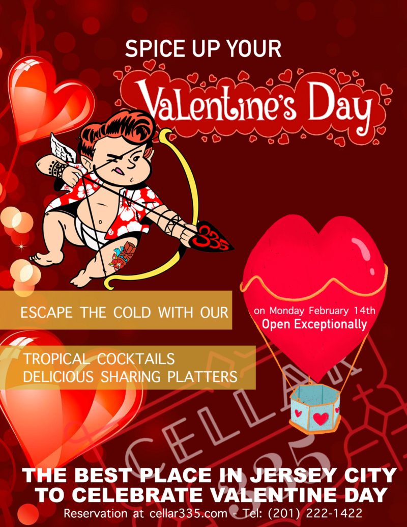 Cellar 335 valentine day February 14 2022 Jersey City