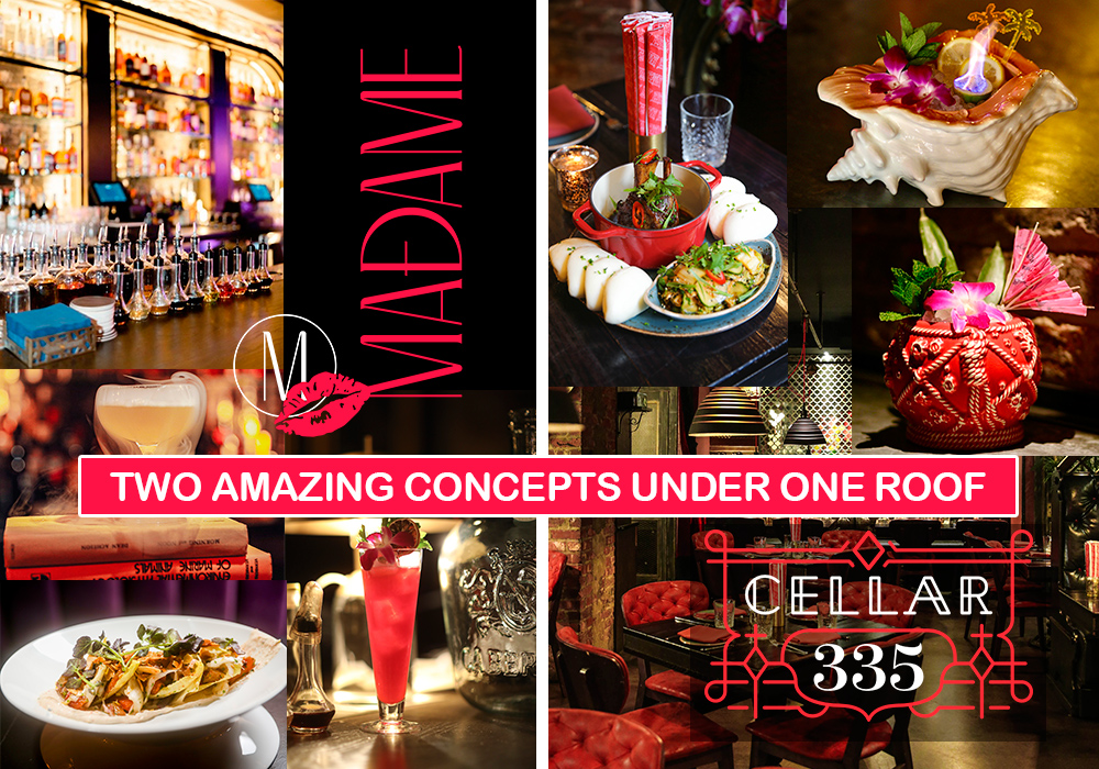 Cellar 335 Madame Jersey City two amazing concepts under one roof