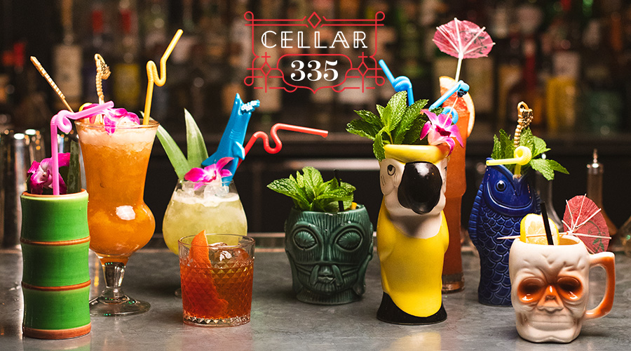Cellar 335 Newark Ave Jersey City New Jersey Tiki Bar and Restaurant
